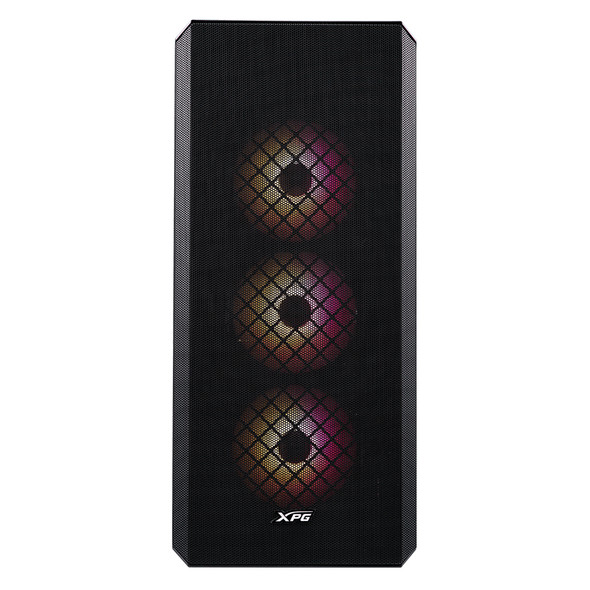 XPG CS 75260192 DEFENDER Black Mid-Tower ATX Mesh Front Panel Retail