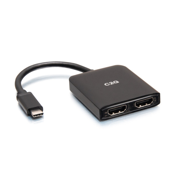 C2G USB-C to Dual HDMI MST Hub - 4K