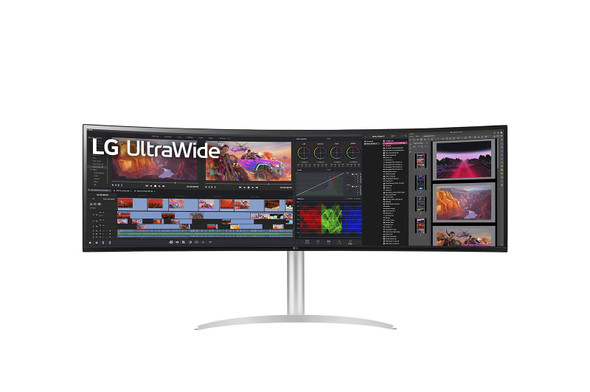 LG 49BQ95C-W computer monitor 124.5 cm (49") 5120 x 1440 pixels UltraWide Dual Quad HD White KT-OPSF