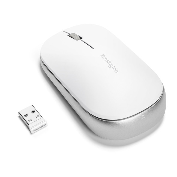 Kensington SureTrack™ Dual Wireless Mouse – White K75353WW