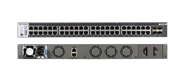NETGEAR M4300-48X/US/EME Managed 10G Ethernet (100/1000/10000) 1U Grey XSM4348CS-100NES