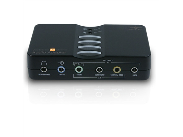 Vantec CC NBA-200U USB External 7.1 Channel Audio Adapter Retail