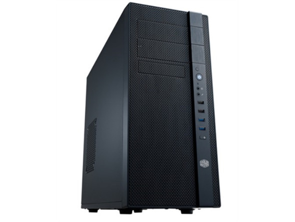 CoolerMaster N400 ATX MID TOWER NO PS 2 1 (7) BAY USB 3.0 BK BLACK INTERIOR