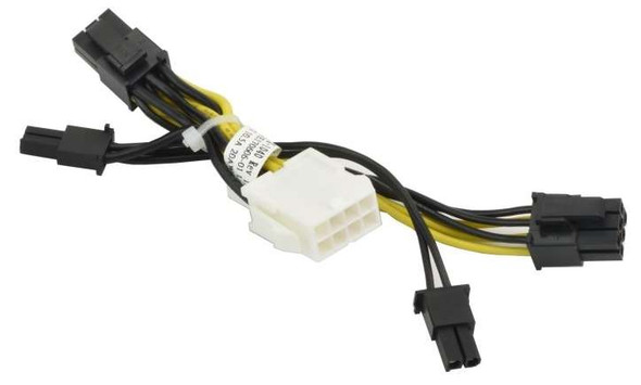 Supermicro Cable CBL-PWEX-1040 5cm 16 20AWG 8-pin male(White) to GPU Brown Box