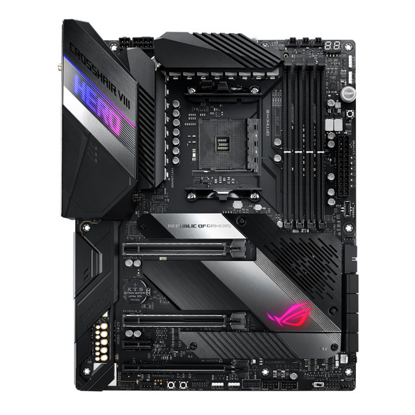 Asus Motherboard Rog Crosshair Viii Hero Wi-Fi Amd Ryzen X570 Max64Gb Ddr4 Atx Retail Crosshair Viii Hero Wi-Fi 192876378502