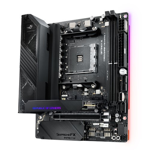 Asus Motherboard Rog Crosshair Viii Impact Amd Am4 X570 Max.128Gb Ddr4 Atx Retail Rog Crosshair Viii Impact 192876372555