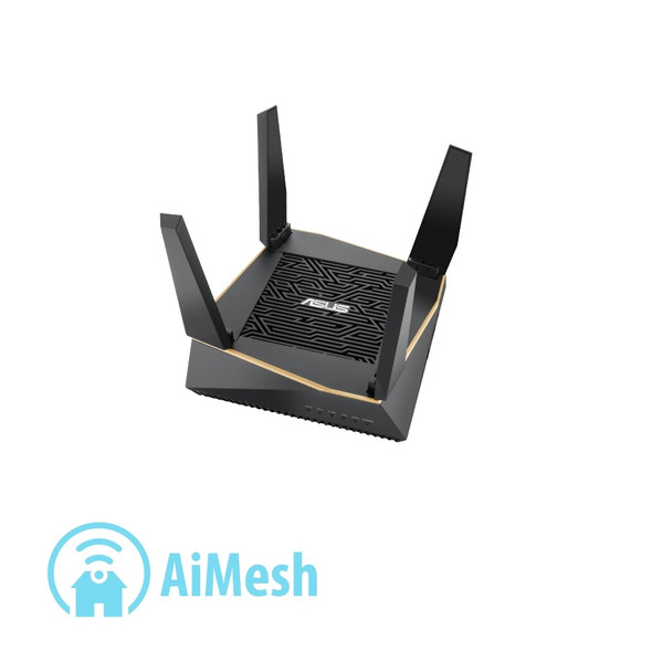 ASU RT RT-AX92U CA AX6100 Tri-band WiFi6 AiMesh mesh wifi system 2.4 5GHz RTL
