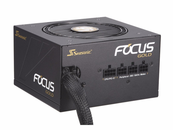 Seasonic PS SSR-750FM FOCUS GM-750 750W 80+ Gold Intel ATX 12V 140mm Semimodul