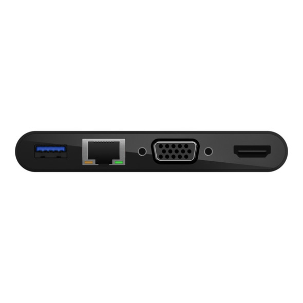 Belkin AVC005BK-BL interface hub USB 3.2 Gen 1 (3.1 Gen 1) Type-C Black 95684