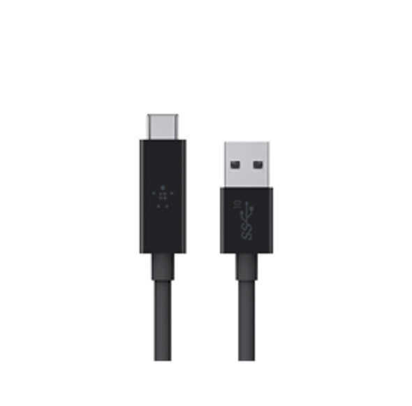 Belkin USB-A - USB-C, 0.9m USB cable USB 3.2 Gen 2 (3.1 Gen 2) USB A USB C Black 96032