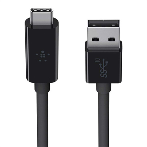 Belkin USB-A - USB-C, 0.9m USB cable USB 3.2 Gen 2 (3.1 Gen 2) USB A USB C Black 96032