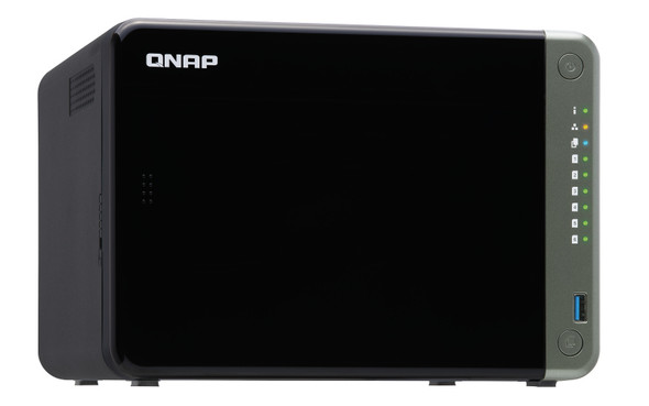 QNAP NAS TS-653D-8G-US 6-Bay Desktop NAS J4125 2.0GHz 8GB DDR4 RAM 2x2.5GbE