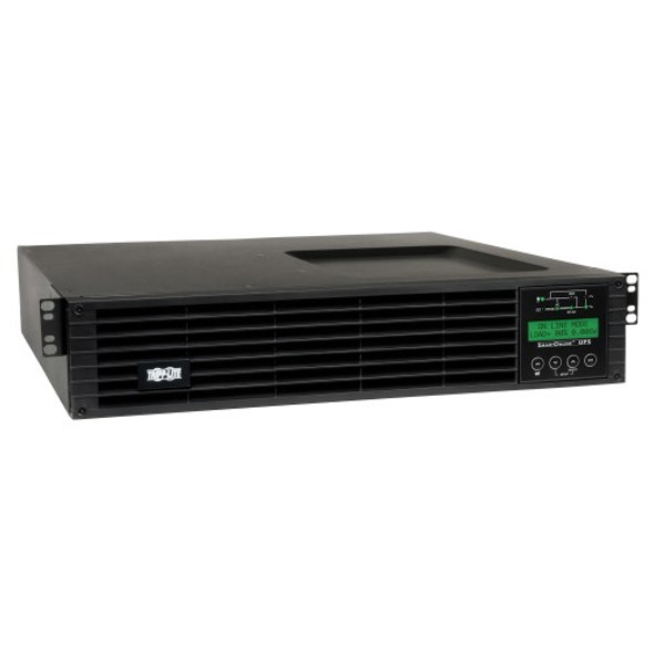 Tripp Lite SmartOnline 100-127V 1.5kVA 1.35kW On-Line Double-Conversion UPS, Extended Run, SNMP, Webcard, 2U Rack/Tower, LCD display, USB, DB9 Serial 98659