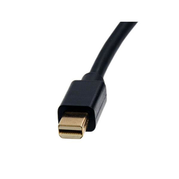 StarTech.com Mini DisplayPort to HDMI Adapter - mDP to HDMI Video Converter - 1080p - Mini DP or Thunderbolt 1/2 Mac/PC to HDMI Monitor/Display/TV - Passive mDP 1.2 to HDMI Adapter Dongle 98743