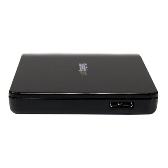 StarTech.com 2.5in USB 3.0 External SATA III SSD Hard Drive Enclosure with UASP – Portable External HDD 98777