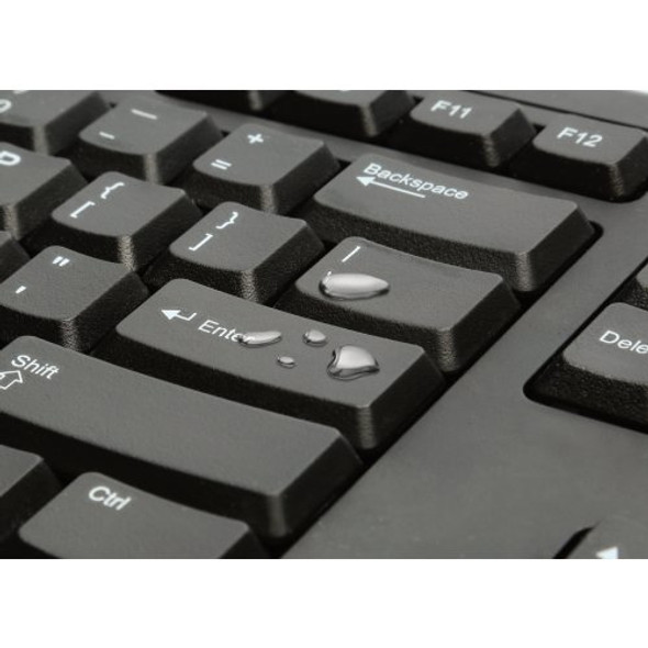 Kensington K64370 keyboard USB + PS/2 QWERTY Black 98931