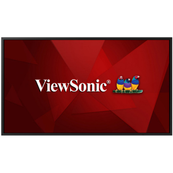Viewsonic CDE5520 signage display Digital signage flat panel 139.7 cm (55") IPS 4K Ultra HD Black Built-in processor Android 8.0 101186