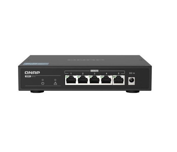 QNAP SWT QSW-1105-5T-US 5port 2.5Gbps auto negotiation unmanagement switch