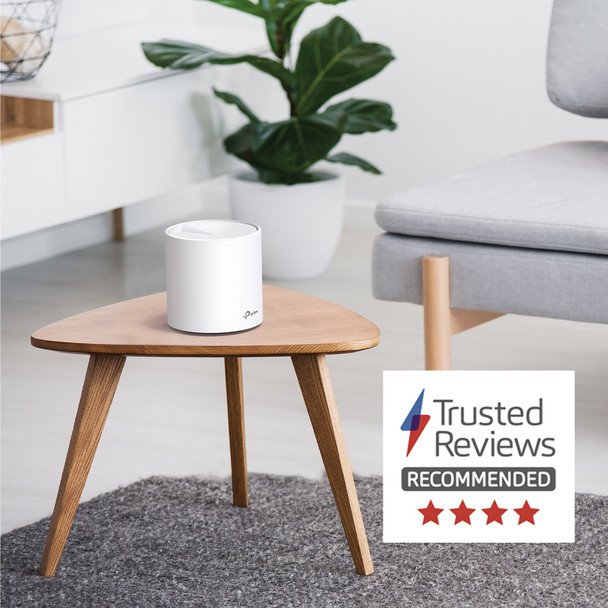 TP-Link NT Deco X60(1-pack) AX3000 Whole Home Mesh Wi-Fi 6 Unit Retail