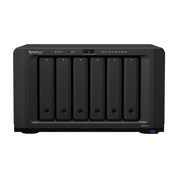 Synology NAS DS1621+ 6 bay NAS DiskStation DS1621+ (Diskless) Retail