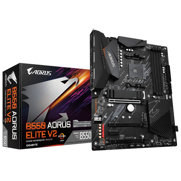 Gigabyte B550 Aorus Elite V2 Motherboard Amd B550 Socket Am4 Atx B550 Aorus Elite V2 889523023945