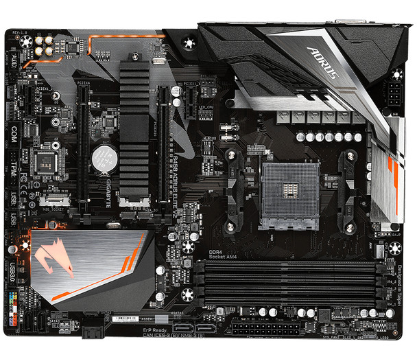 Gigabyte B450 AORUS Elite V2 AMD B450 Socket AM4 ATX B450 AORUS ELITE V2 889523024379