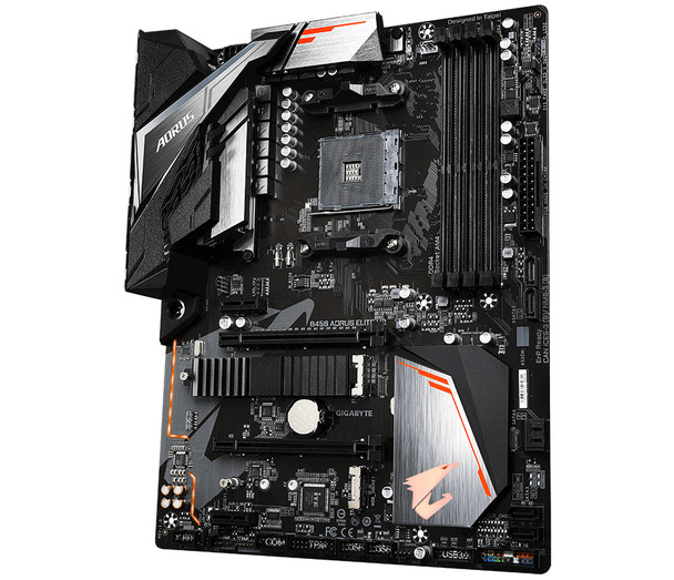 Gigabyte B450 AORUS Elite V2 AMD B450 Socket AM4 ATX B450 AORUS ELITE V2 889523024379
