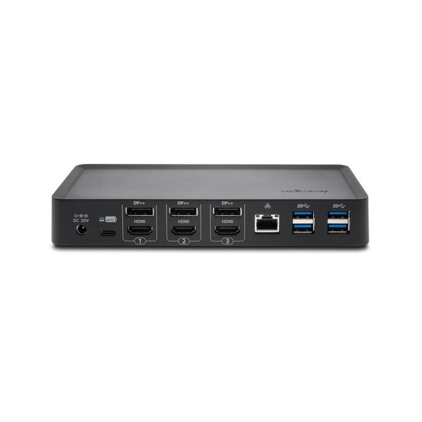 Kensington SD4900P USB-C and USB-A 10Gbps Triple 4K Hybrid Dock - 60W PD - DP & HDMI - Win/Mac/Chrome 105698