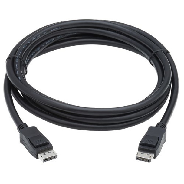 Tripp Lite DisplayPort 1.4 Cable with Latching Connectors - 8K UHD, HDR, 4:2:0, HDCP 2.2, M/M, Black, 3.05 m 105839