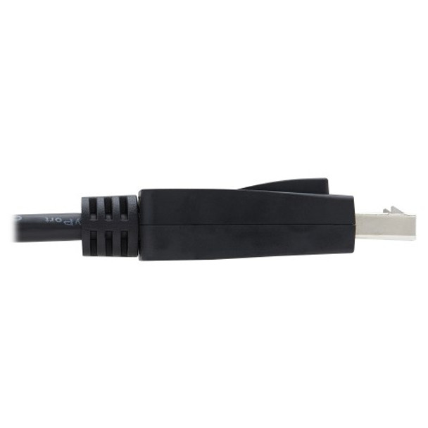 Tripp Lite DisplayPort 1.4 Cable with Latching Connectors - 8K UHD, HDR, 4:2:0, HDCP 2.2, M/M, Black, 3.05 m 105839