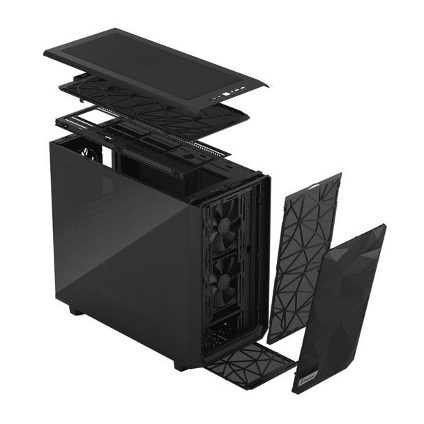Fractal Design CS FD-C-MES2A-02 Meshify 2 Black ATX Flexible Mid Tower DarkTG