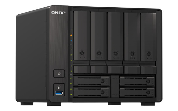 QNAP NAS TS-h973AX-32G-US 9-bay Desktop NAS Ryzen V1500B 32GB SATA PCIE Retail