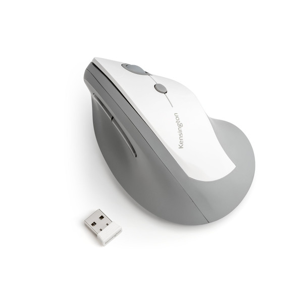 Kensington Ergo Vert Wireless Mouse-Grey 085896755203 106353