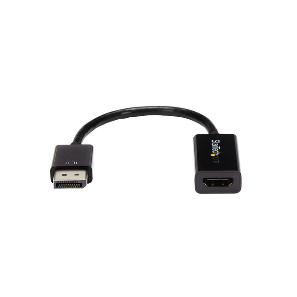 StarTech AC DP2HD4KS DisplayPort to HDMI 4K Audio Video Converter Retail