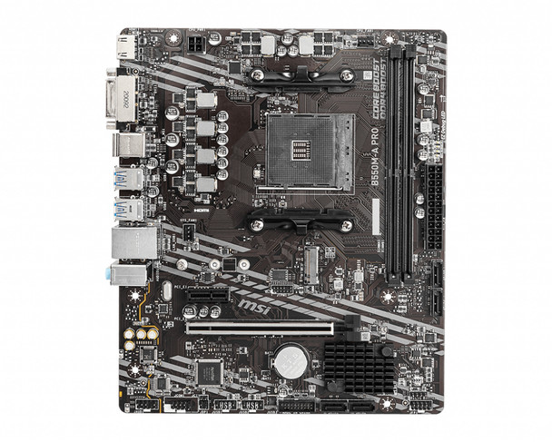 Msi B550M-A Pro Motherboard Amd B550 Socket Am4 Micro Atx B550Mapro 824142225257