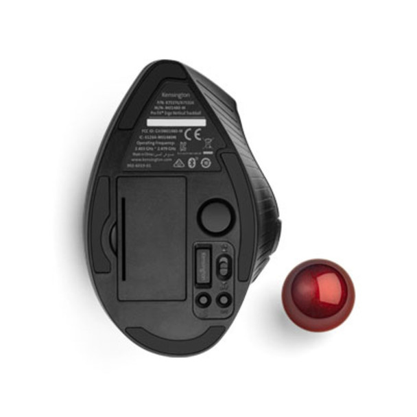 Kensington Pro Fit Ergo Vertical Wireless Trackball 107611