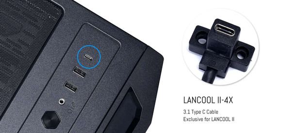 Lian-Li CB LANCOOL II-4X USB 3.1 Type C CB f LANCOOL II-X LANCOOL II-W SRY