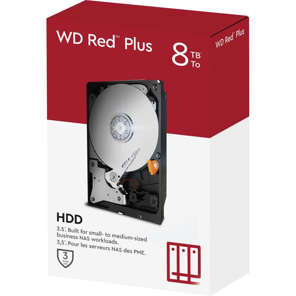 Western Digital HD WD80EFBX 8TB 3.5 SATA WD Red Plus Bulk