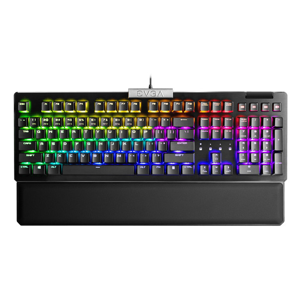 eVGA KB 821-W1-15US-KR Z15 RGB Gaming KB RGB Backlit Silver Switches Linear