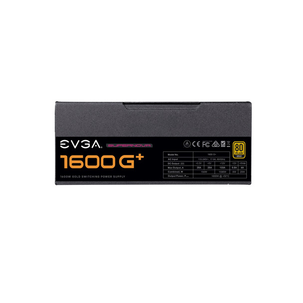 EVGA PS 220-GP-1600-X1 SuperNOVA 1600 G+ 1600W 80 Plus Gold Fully Modular