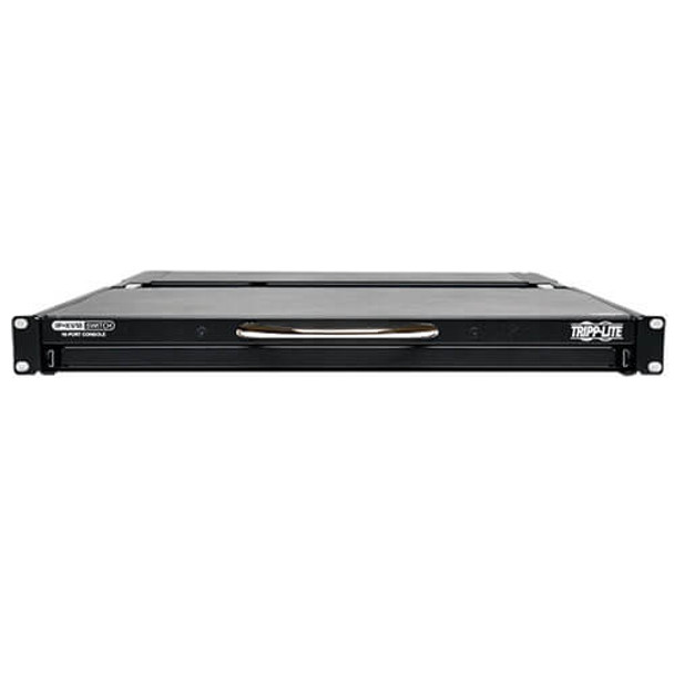 Tripp Lite NetCommander 8-Port Cat5 1U Rack-Mount 1+1 User Console KVM Switch with 19-in. LCD and IP Remote Access 109060