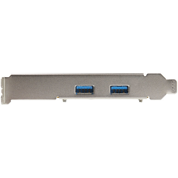 StarTech.com 2-Port USB PCIe Card with 10Gbps/port - USB 3.1/3.2 Gen 2 Type-A PCI Express 3.0 x2 Host Controller Expansion Card - Add-On Adapter Card - Full/Low Profile - Windows & Linux 109086