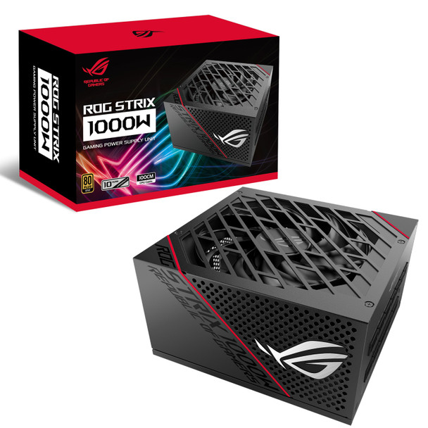 ASUS ROG-STRIX-1000G power supply unit 1000 W 20+4 pin ATX ATX Black ROG-STRIX-1000G 192876845660