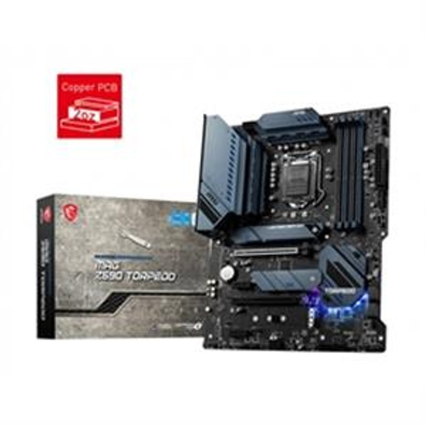 Msi Mb Mag Z590 Torpedo S1200 Z590 128Gb Ddr4 Pcie Atx Retail