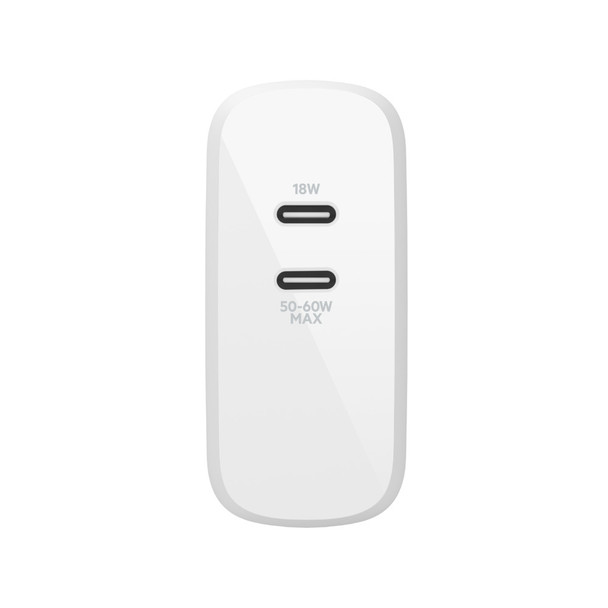 Belkin WCH003DQ2MWH-B6 mobile device charger White Indoor 109897
