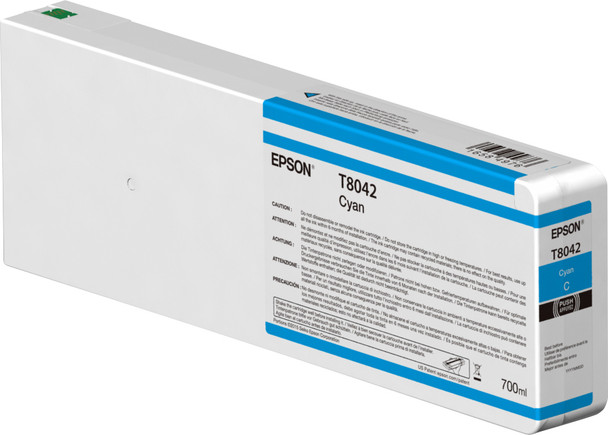 Epson Singlepack Cyan T804200 UltraChrome HDX/HD 700ml 110046