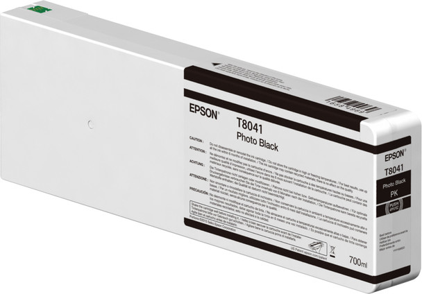 Epson Singlepack Photo Black T804100 UltraChrome HDX/HD 700ml 110047