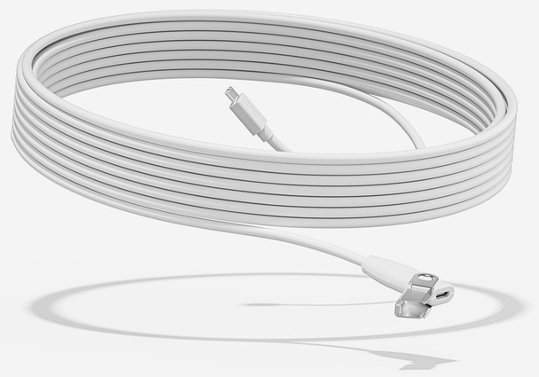 Logitech Rally Mic Pod Extension Cable White 111042