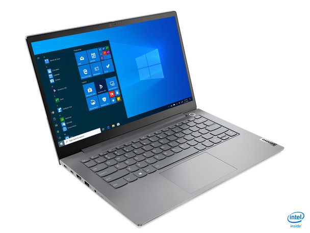 Lenovo ThinkBook 14 DDR4-SDRAM Notebook 35.6 cm (14") 1920 x 1080 pixels 11th gen Intel Core i5 8 GB 256 GB SSD Wi-Fi 6 (802.11ax) Windows 10 Pro Grey 111676