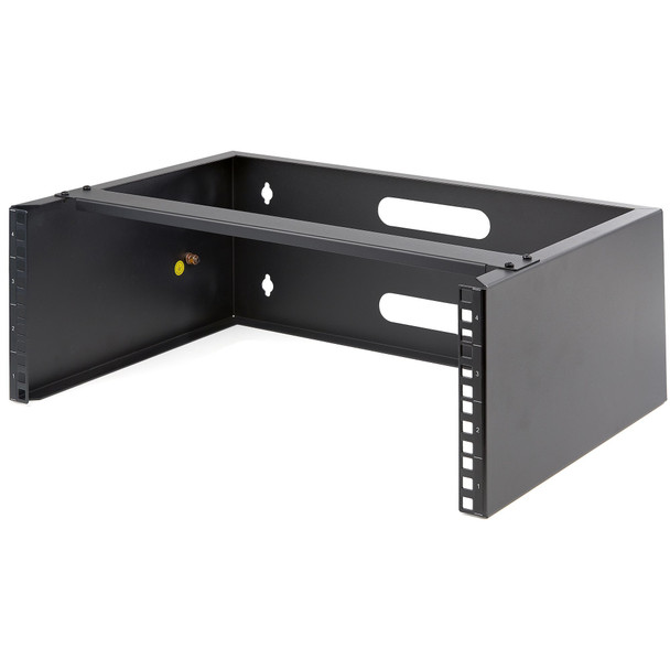 StarTech.com 4U Wall Mount Rack - 19" Wall Mount Network Rack - 13.78 inch Deep (Low Profile) - Wall Mounting Patch Panel Bracket for Network Switches, IT Equipment - 44lb (20kg) Capacity 112860